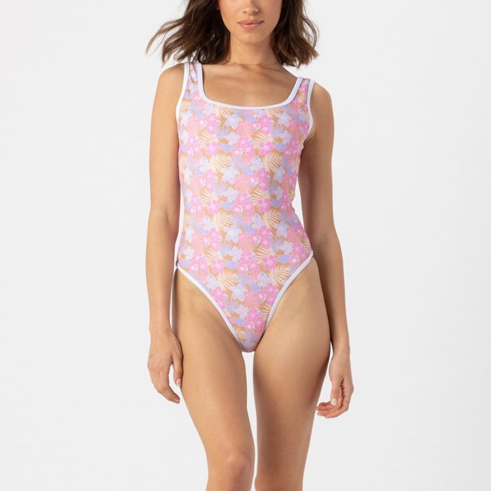 Lain Snow floral one piece
